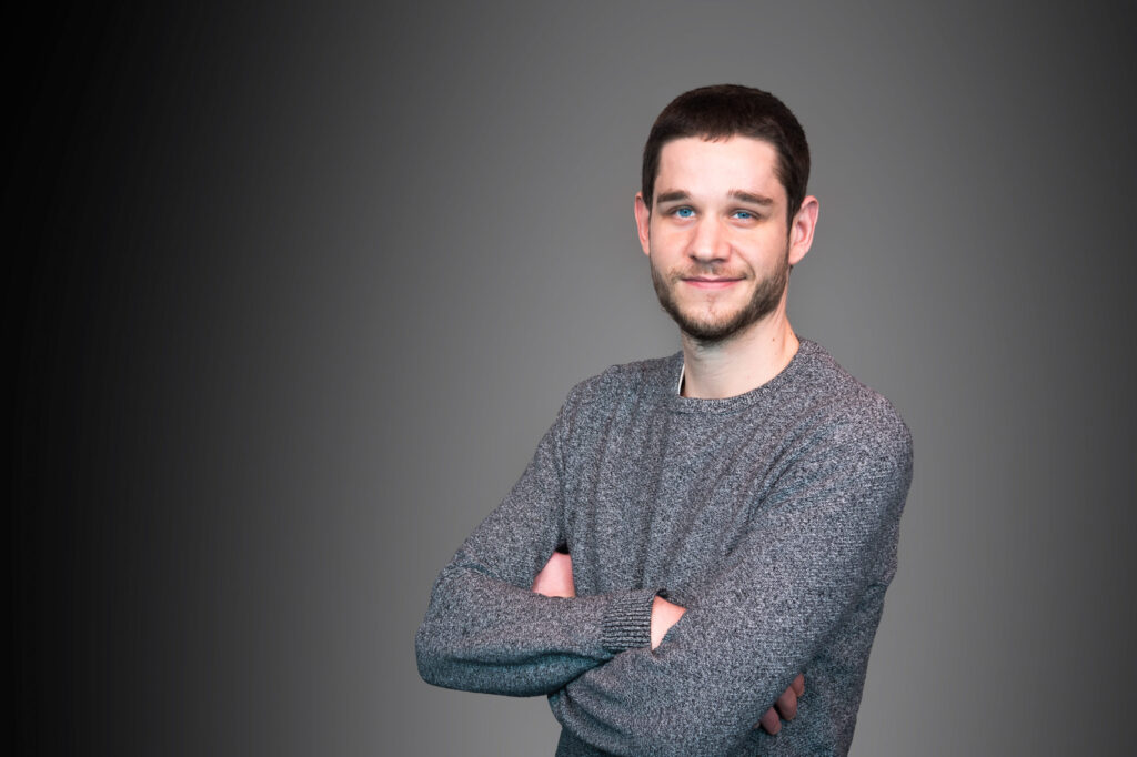 Porträt von Matthias Bahr.