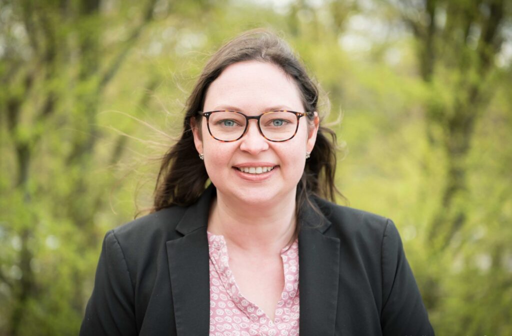 Porträt von Natalia Eydelnant.