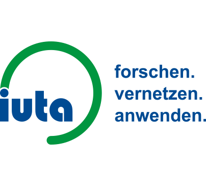 Logo mit Claim des Forschungsinstituts IUTA