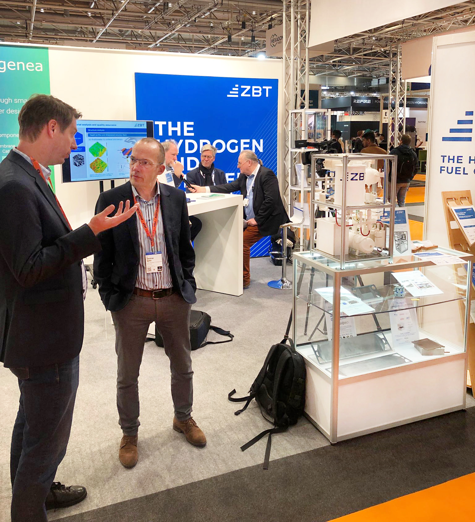 ZBT-Stand auf der Hannover Messe 2024