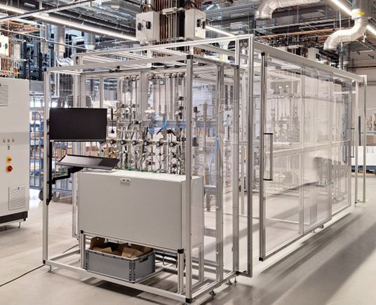 NH3-Multifunktions-Teststand im Labor