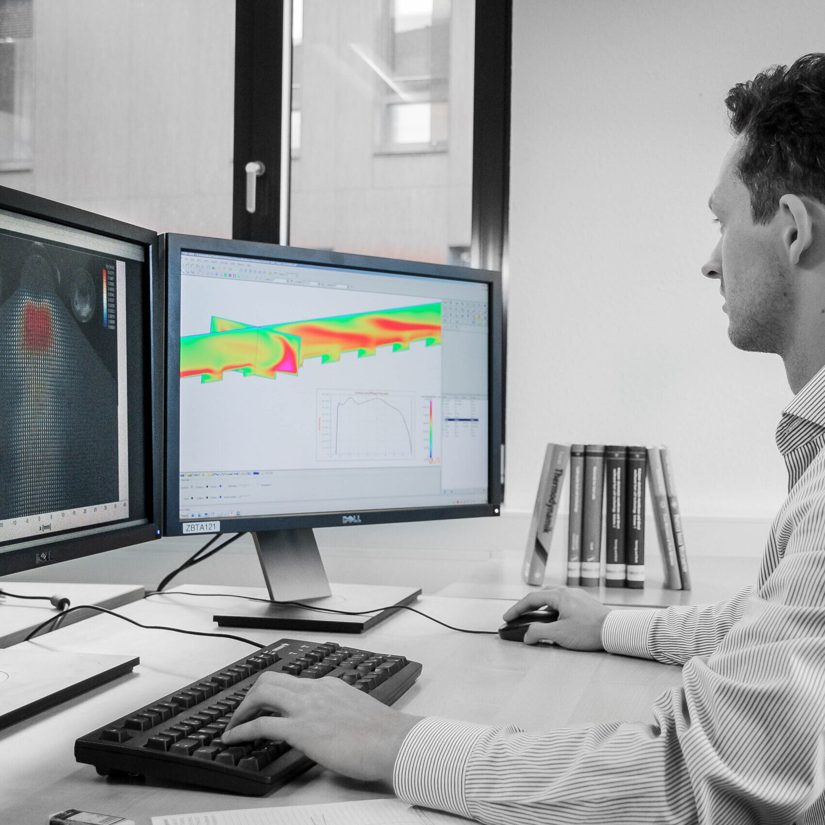 Lukas Feierabend, Simulation
