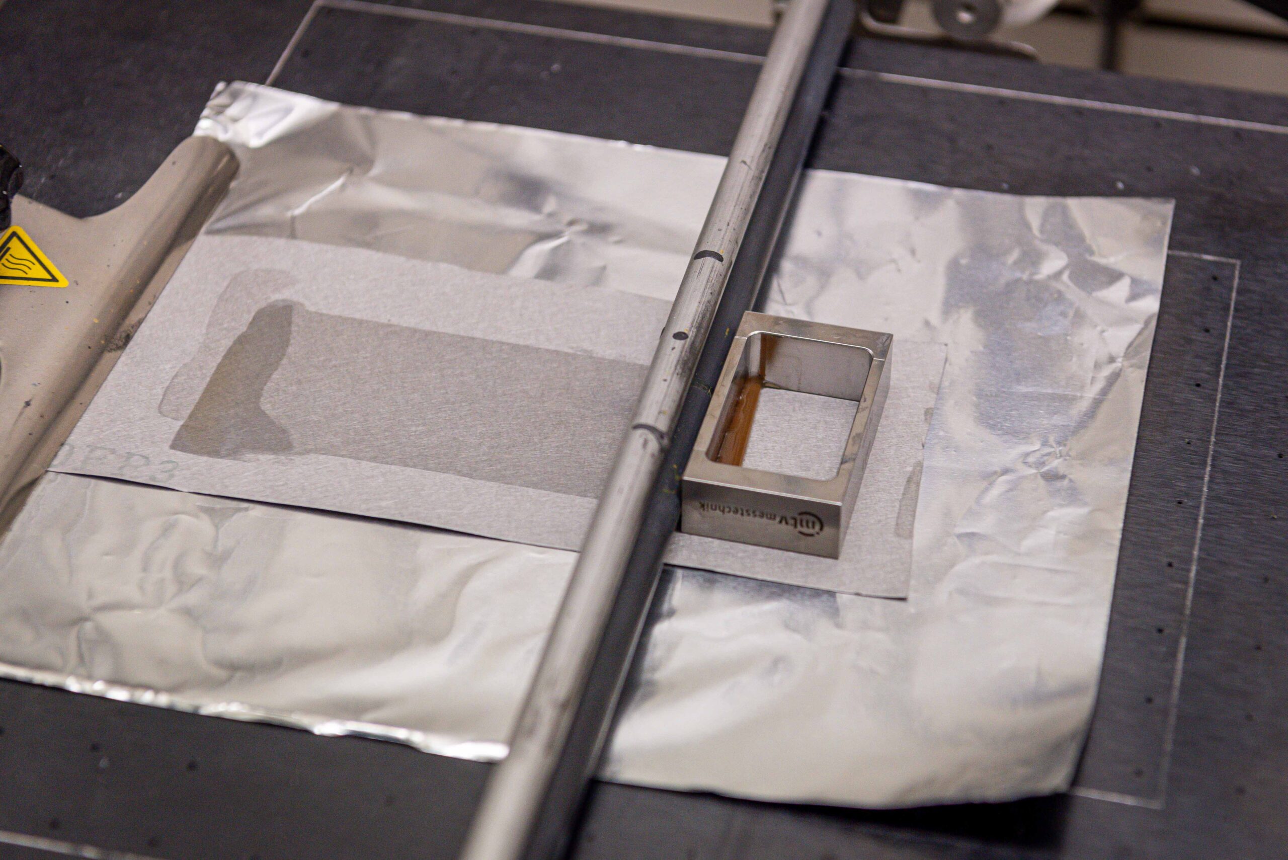 Aufbringen einer Katalysator-Dispersion