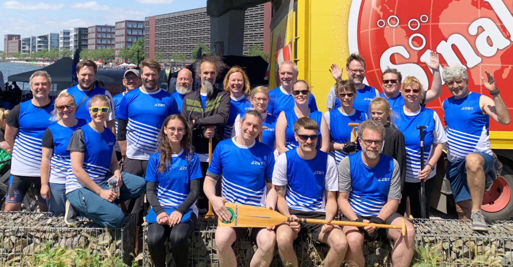 The ZBT crew - a strong team in hydrogen research and on the water

